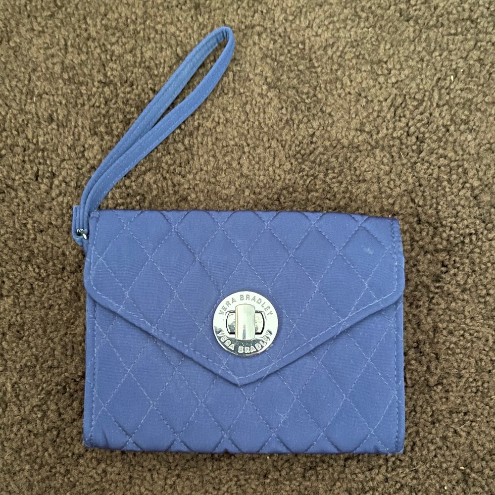 BOGO Dark Blue Quilted Wallet